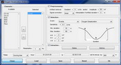 Screenshot of PRANA Oxygen Desaturation Analysis plug-in